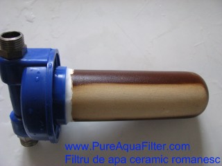 Element ceramic filtru de apa M4 partial curatat